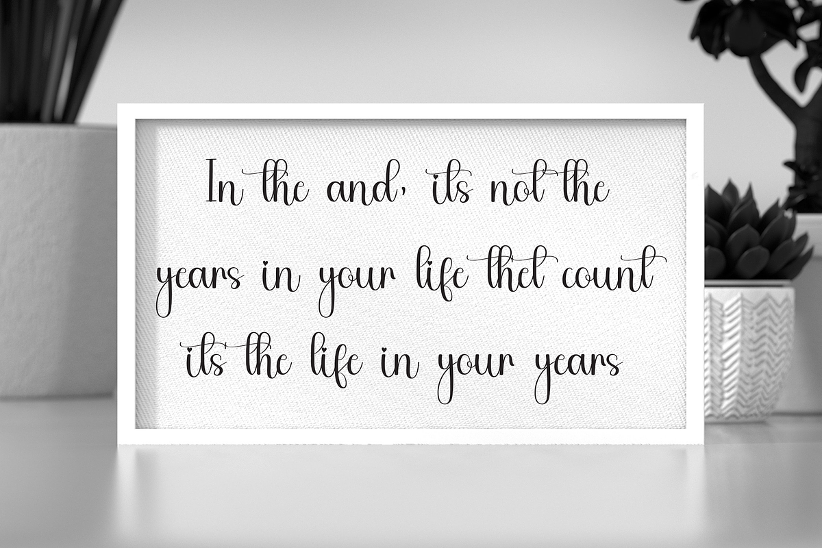 Engraving, a Handwritten Font by InermediaSTUDIO (Photo 2 of 8)
