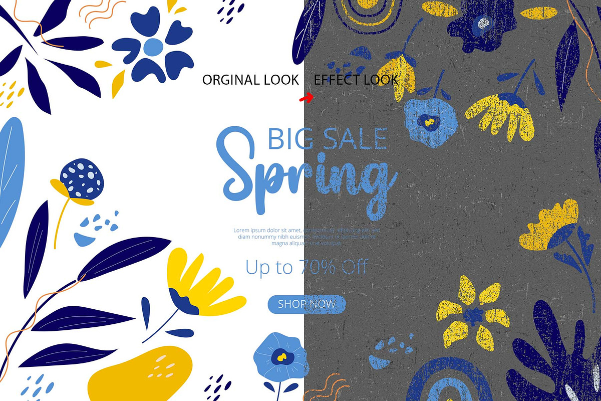 Grunge Texture Maker PhotoshopAction, an Action Add-On by MRI STUDIO (Photo 13 of 22)