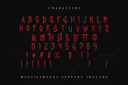 Lartzor Horror Display Font, a Handwritten Font by Maulana Creative (Thumbnail 6 of 7)