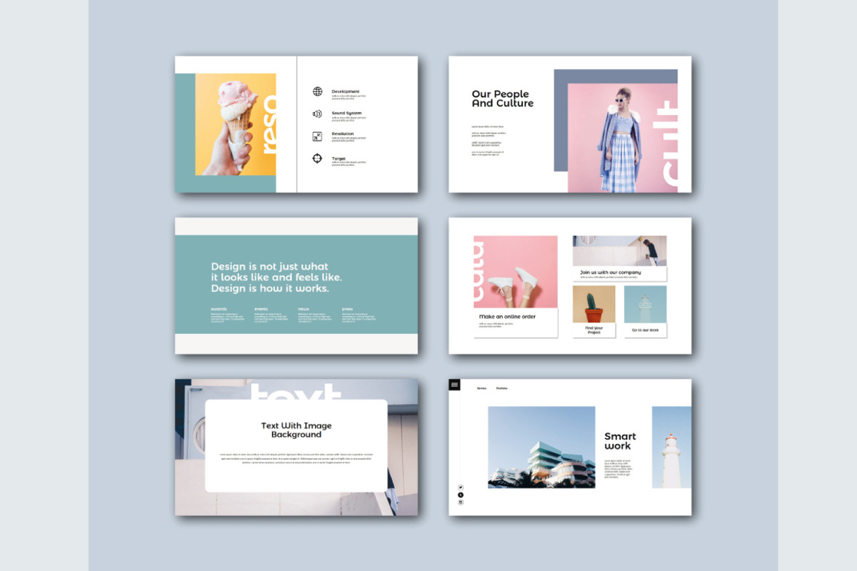 Smooth - Google Slide Template, a Presentation Template by Collaborg Studio (Photo 3 of 11)
