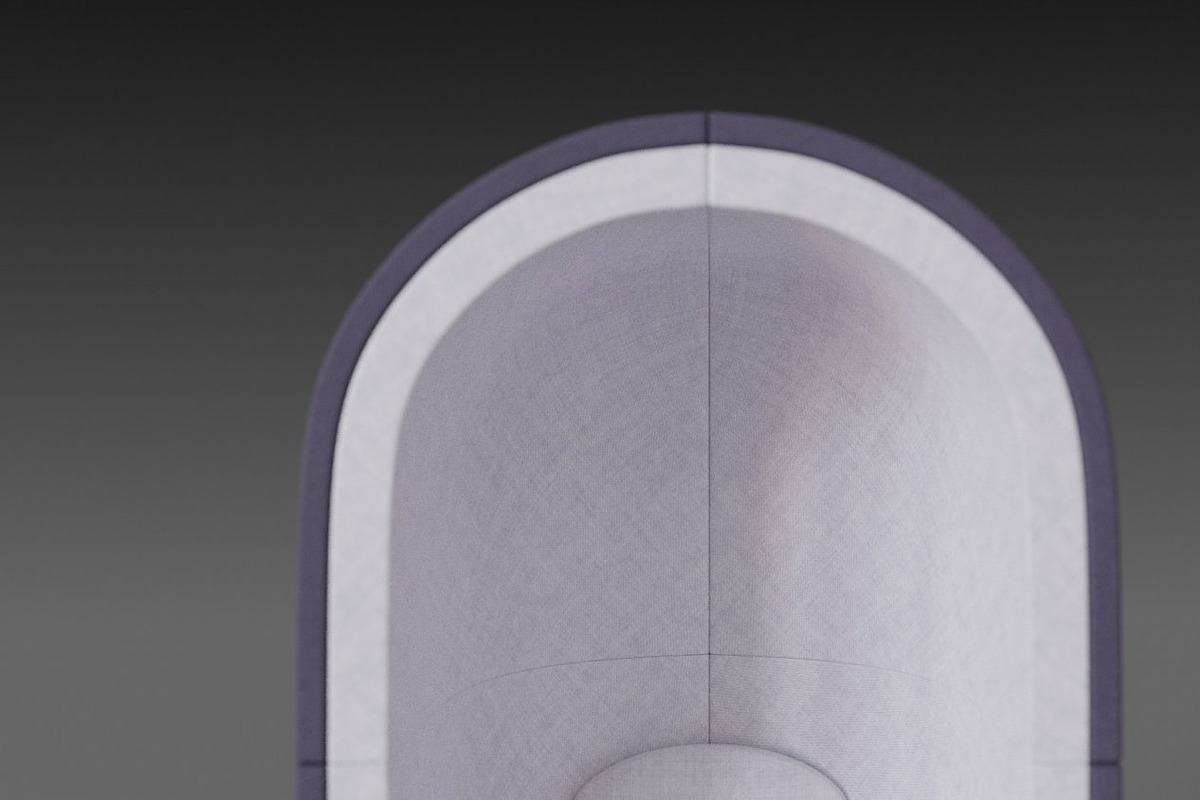 Capsule chair sofa, a 3D by NojskaAksjon (Photo 15 of 23)