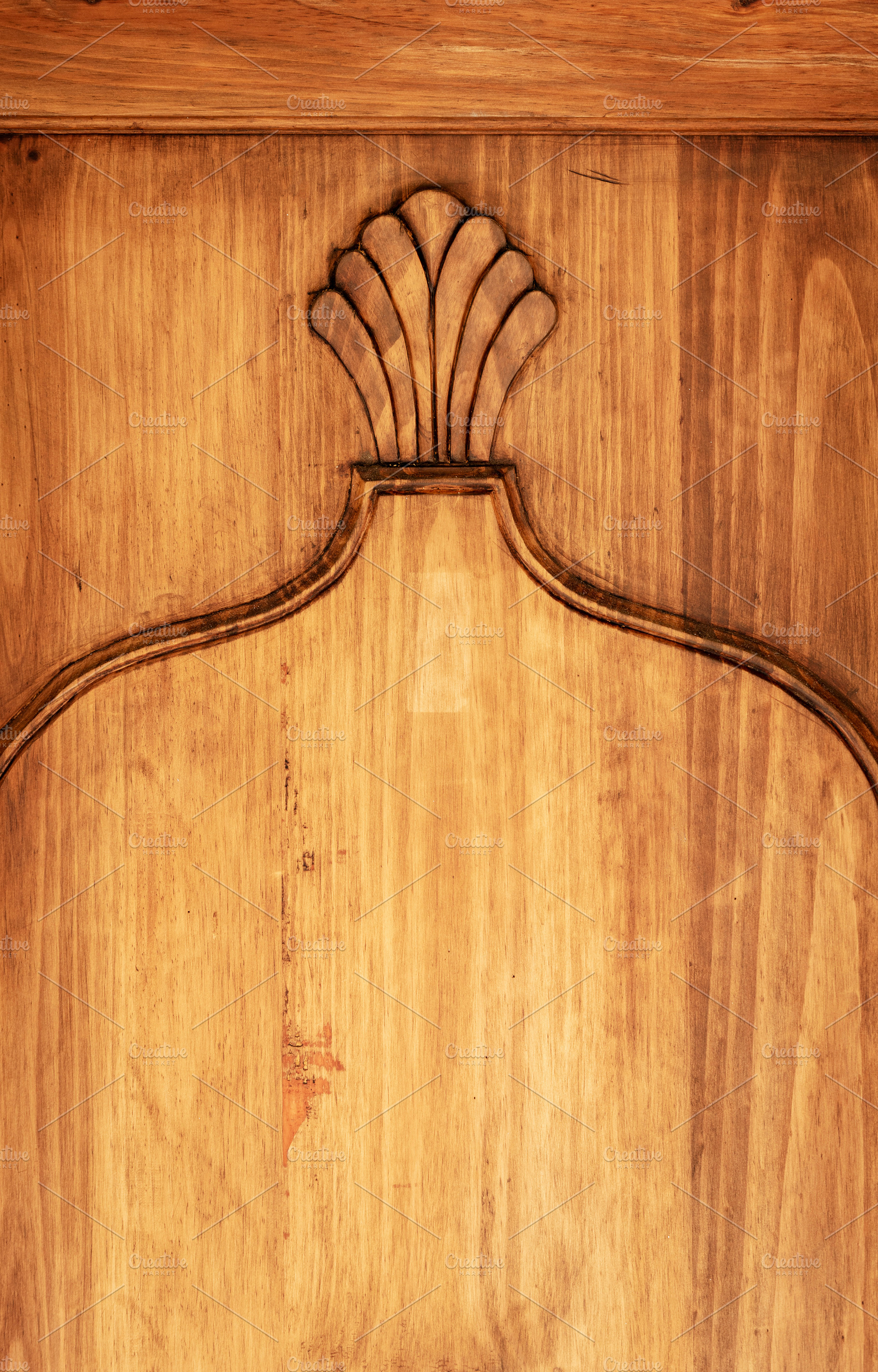 Ornate Wooden Carvings, a Background Photo by THP Creative