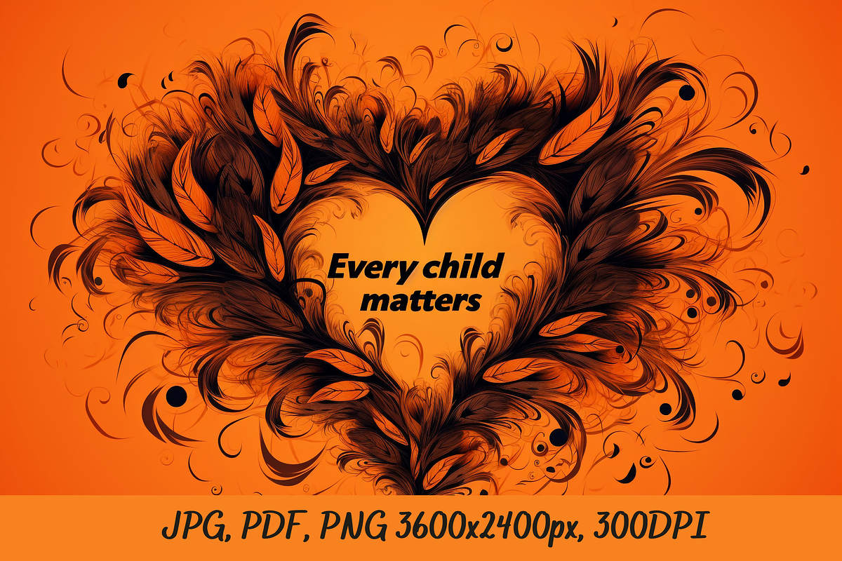 Every Child Matters | Orange T-Shirt, an Illustration by DesignHub (Photo 2 of 3)