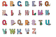 Icon Pack: Big Alphabet Pack, an Icon by soglamun (Thumbnail 2 of 4)