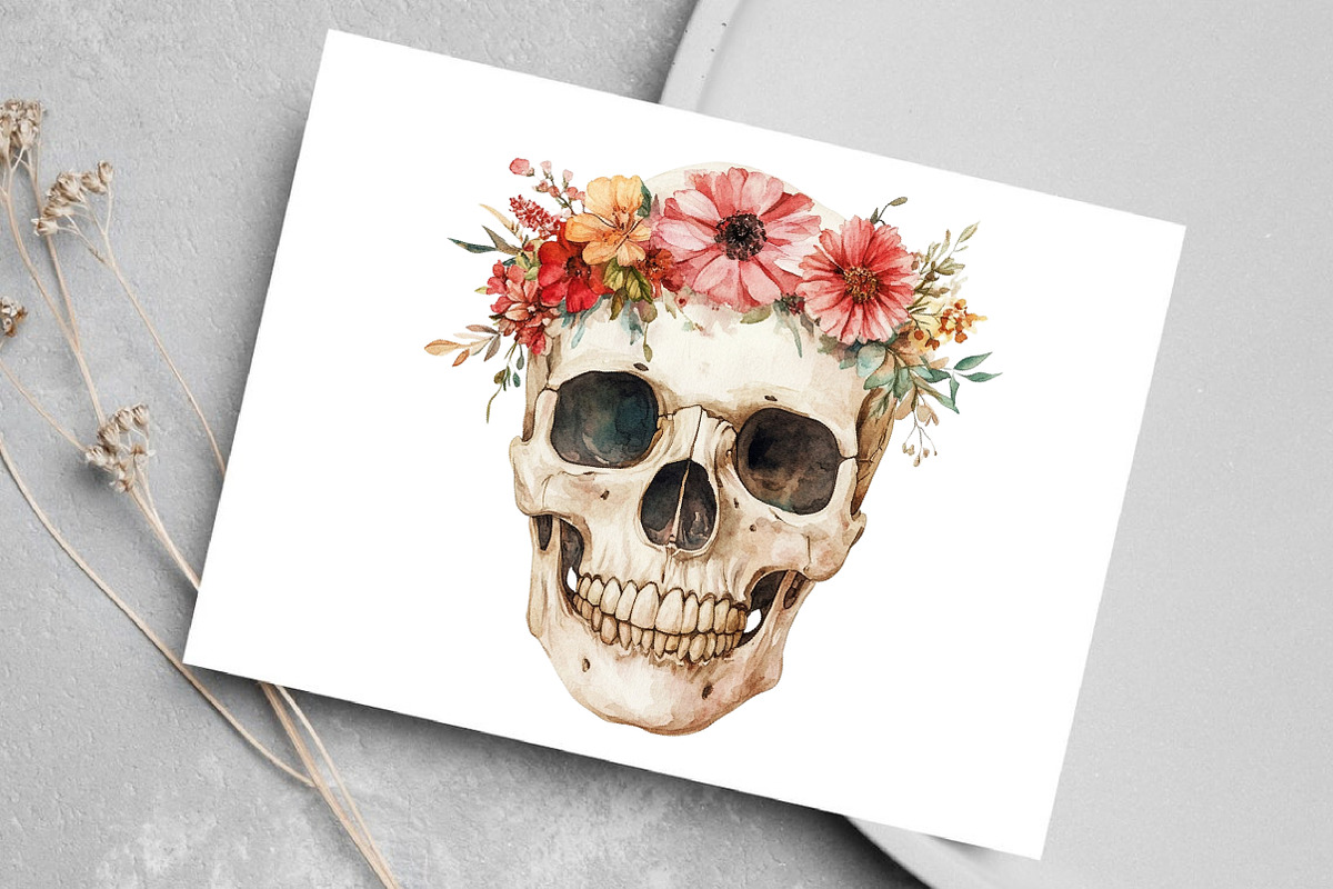 Ivory Gothic Halloween Clipart, an Illustration by Canvas Craft (Photo 6 of 8)