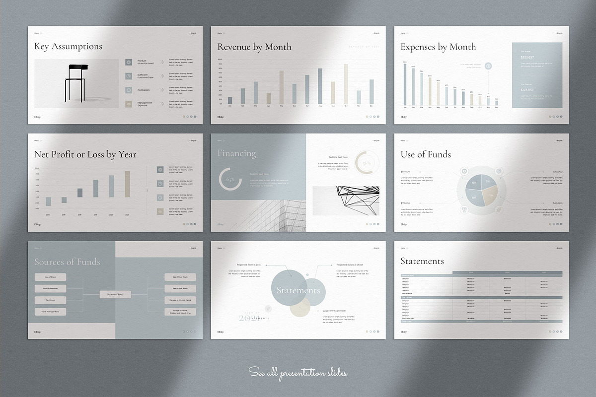 Business Plan PowerPoint Template, a Presentation Template by TemplatesForest (Photo 8 of 10)
