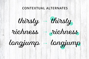 Kamila, a Script Font by SevenType (Thumbnail 5 of 10)