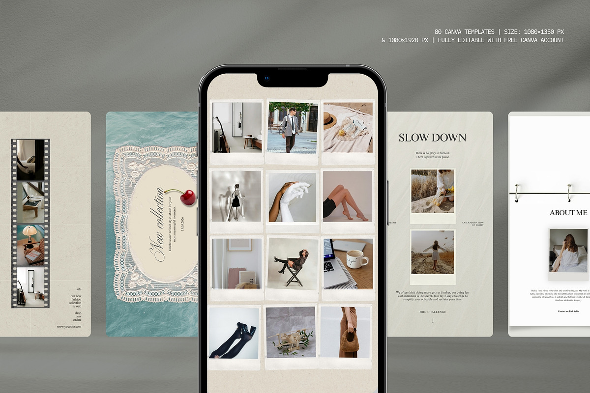 Editorial Scrapbook IG Templates, a Social Media Template by Pani Temp. (Photo 13 of 17)