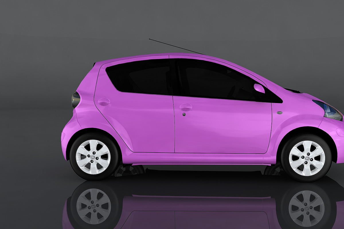 Toyota Aygo, a Cars & Vehicle 3D Model by valtriiu (Photo 4 of 12)