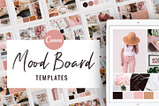 Mood Board Canva Templates, a Branding & Logo Template by Sugar Studios (Thumbnail 1 of 4)