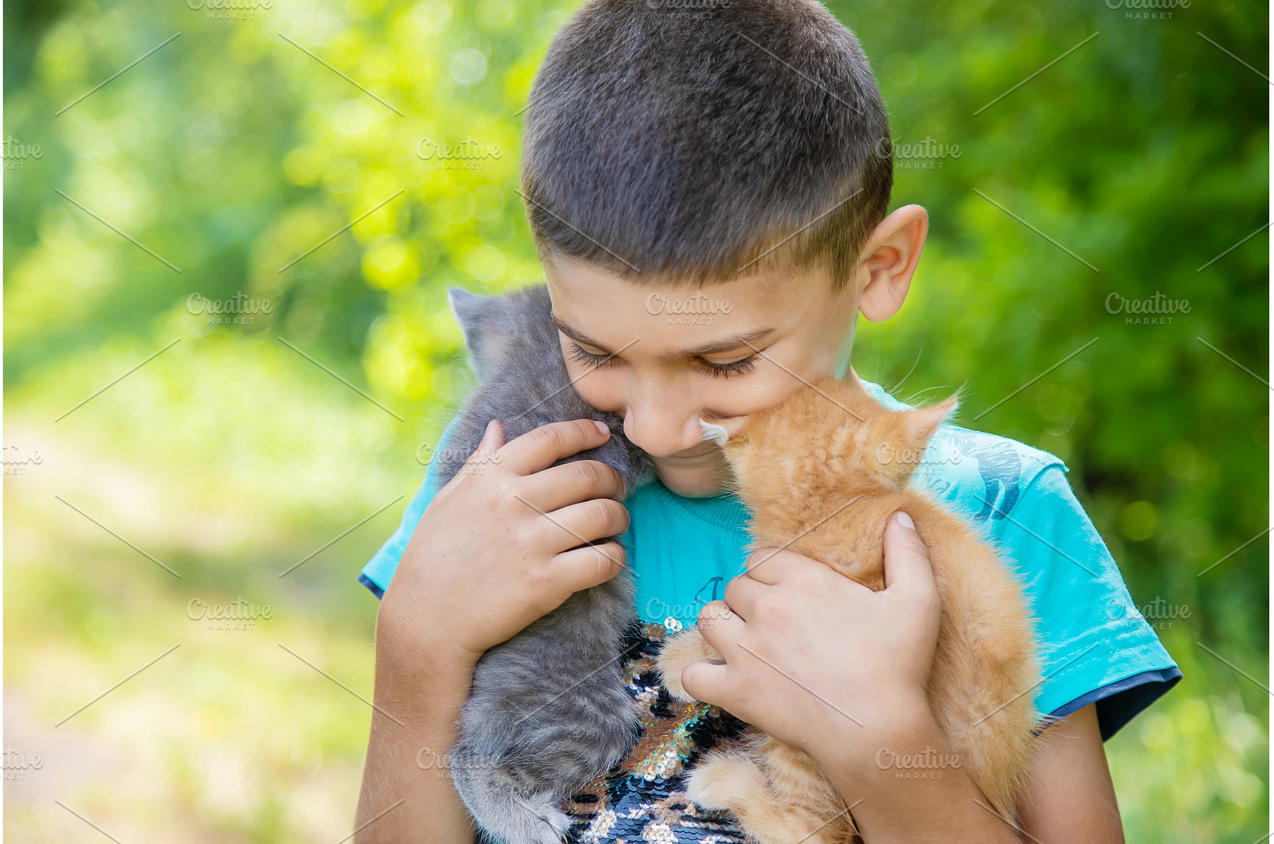 Little kittens in the hands of, a Person Photo by yanadjana