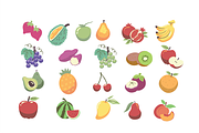 Vegetable and Fruits Clipart, a Food Illustration by Berdansabersama (Thumbnail 2 of 5)