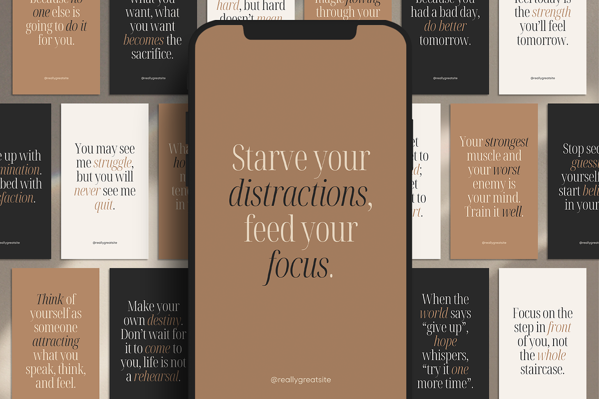 Mindset Quotes Instagram Stories preview 5