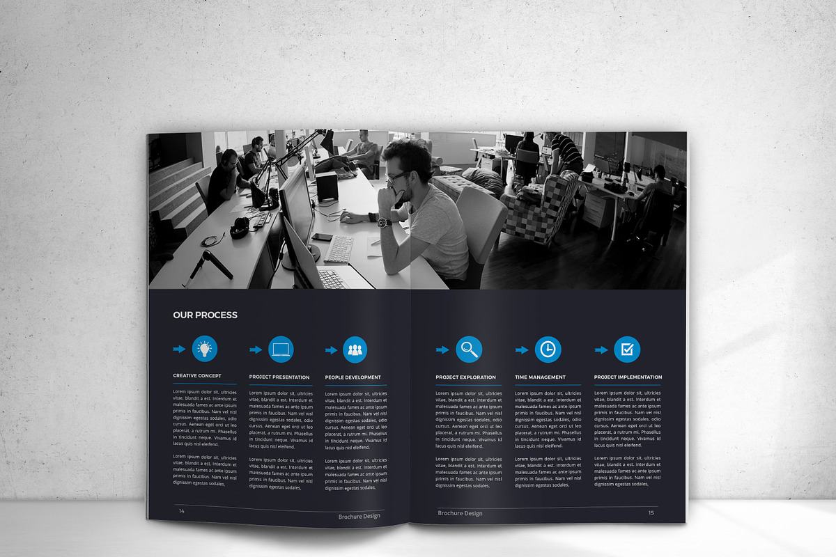 Company Profile Brochure, a Brochure Template by design_pick (Photo 9 of 14)