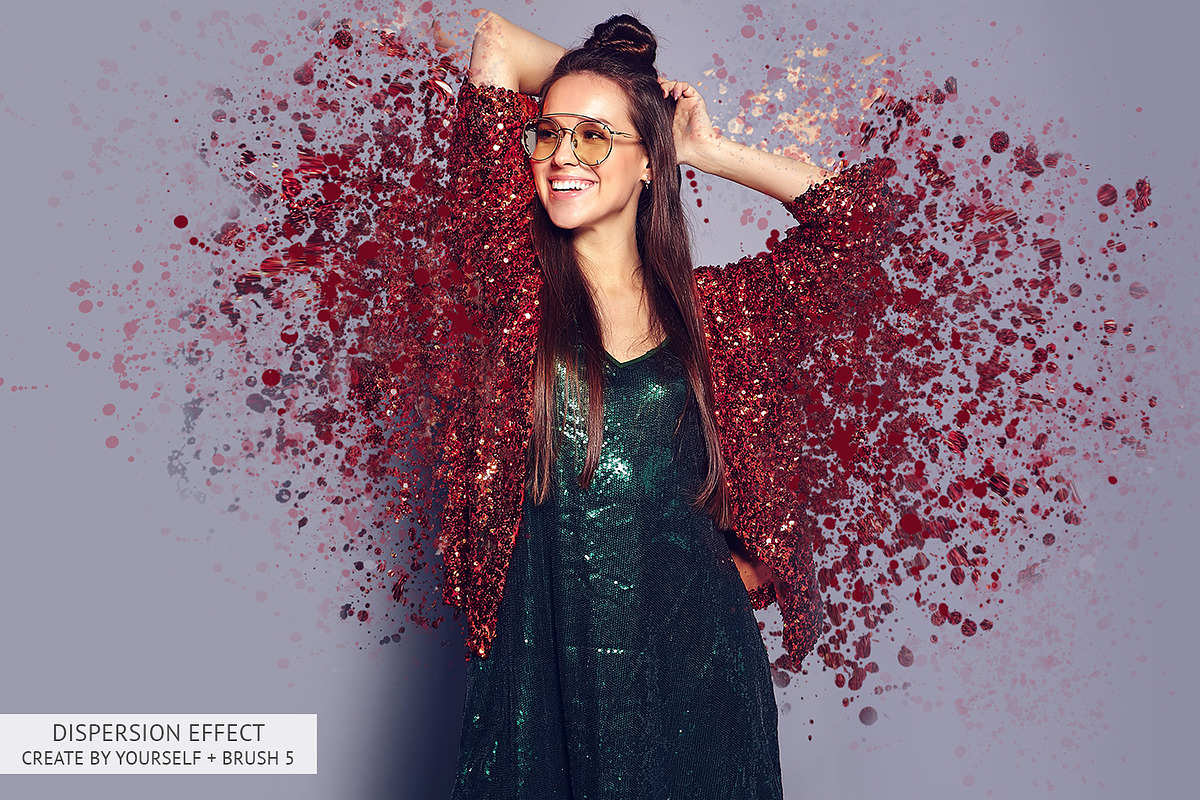 Dispersion Effect Photoshop Action, a Plug-in Add-On by FixThePhoto (Photo 12 of 28)
