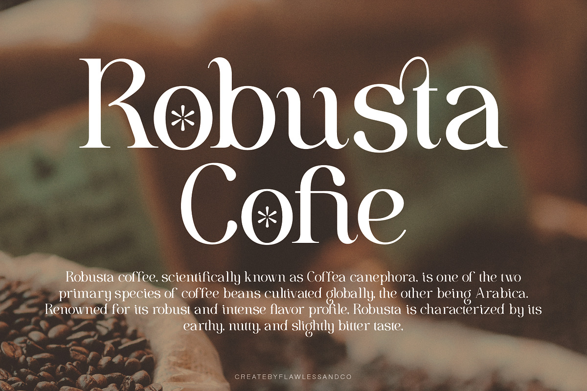 Wisteriano - Modern Serif Font, a Serif Font by Flawless And Co (Photo 3 of 10)