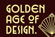 Metrovan - Art Deco Style, a Sans Serif Font by Novitype (Thumbnail 3 of 11)