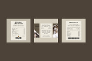Creative Receipt Social Media Pack, a Social Media Template by September 5th (Thumbnail 8 of 19)