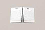 A5 Spiral Notebook Mockup, a Books & Magazine Mockup by rahmatmoscae (Thumbnail 3 of 11)