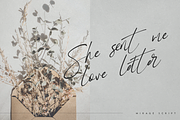 Mirage - creative script font, a Script Font by Only Fonts (Thumbnail 7 of 10)