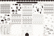 Hand drawn adventures clip-art, a Texture Illustration by Jukari_sun (Thumbnail 3 of 5)