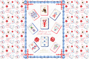 Mahjong Patriotic USA 4th of July, a Graphic by LABFcreations (Thumbnail 1 of 4)