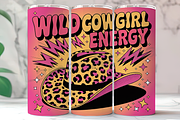 Wild Cowgirl Energy 20oz Tumbler, an Arts & Entertainment Photo by LamanAzalea (Thumbnail 1 of 2)