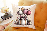 Whimsical New Year Gift Box Clipart, an Illustration by Sublimation Artist (Thumbnail 6 of 6)