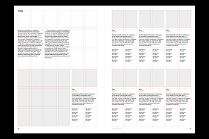 Catalogue Template A4 For InDesign