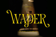 Wader Modern Elegant Serif, a Serif Font by Alfinart (Thumbnail 1 of 11)