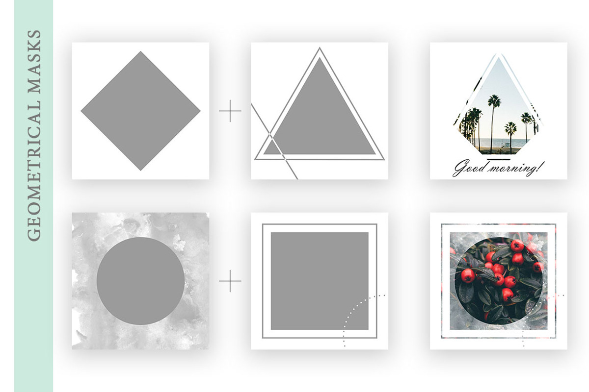 Instagram Masks, a Social Media Template by Blossom (Photo 3 of 7)
