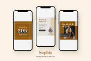Sophie - Instagram Post Template, a Social Media Template by MYDesign (Thumbnail 2 of 5)