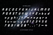 Skywalker - Futuristic, a Sans Serif Font by Noun Visual (Thumbnail 6 of 9)