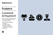Travel Icons, a Solid Icon by Solid Icon Co (Thumbnail 4 of 6)