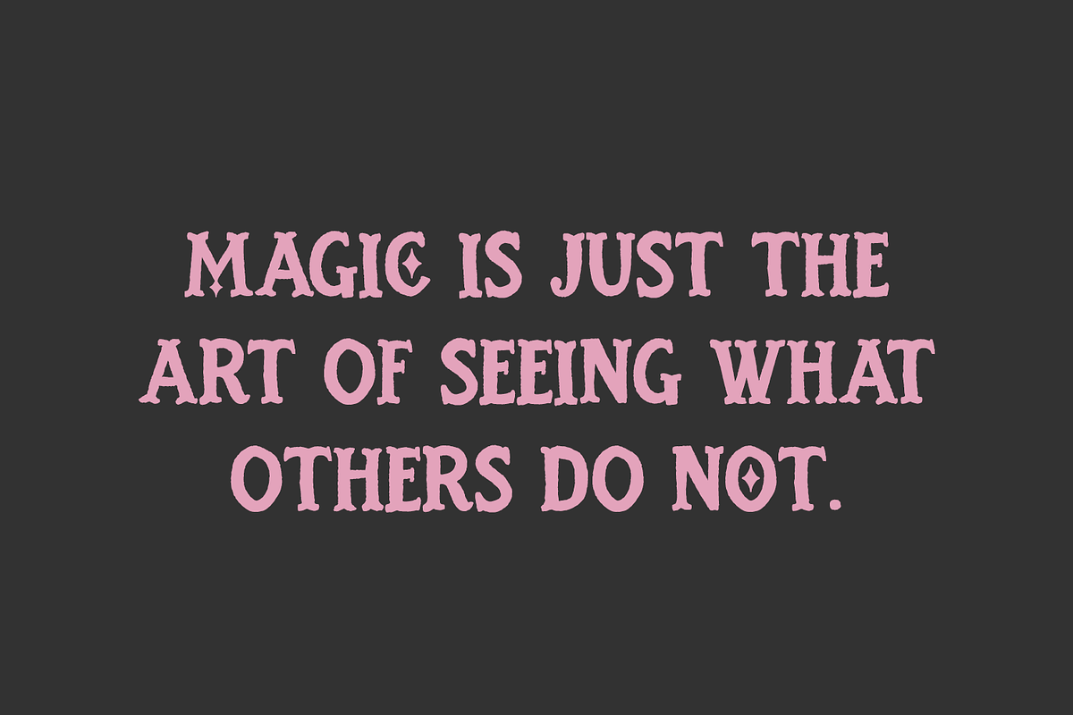 Witchmark Serif - A Tarot Font, a Handwritten Font by Beck McCormick (Photo 2 of 10)