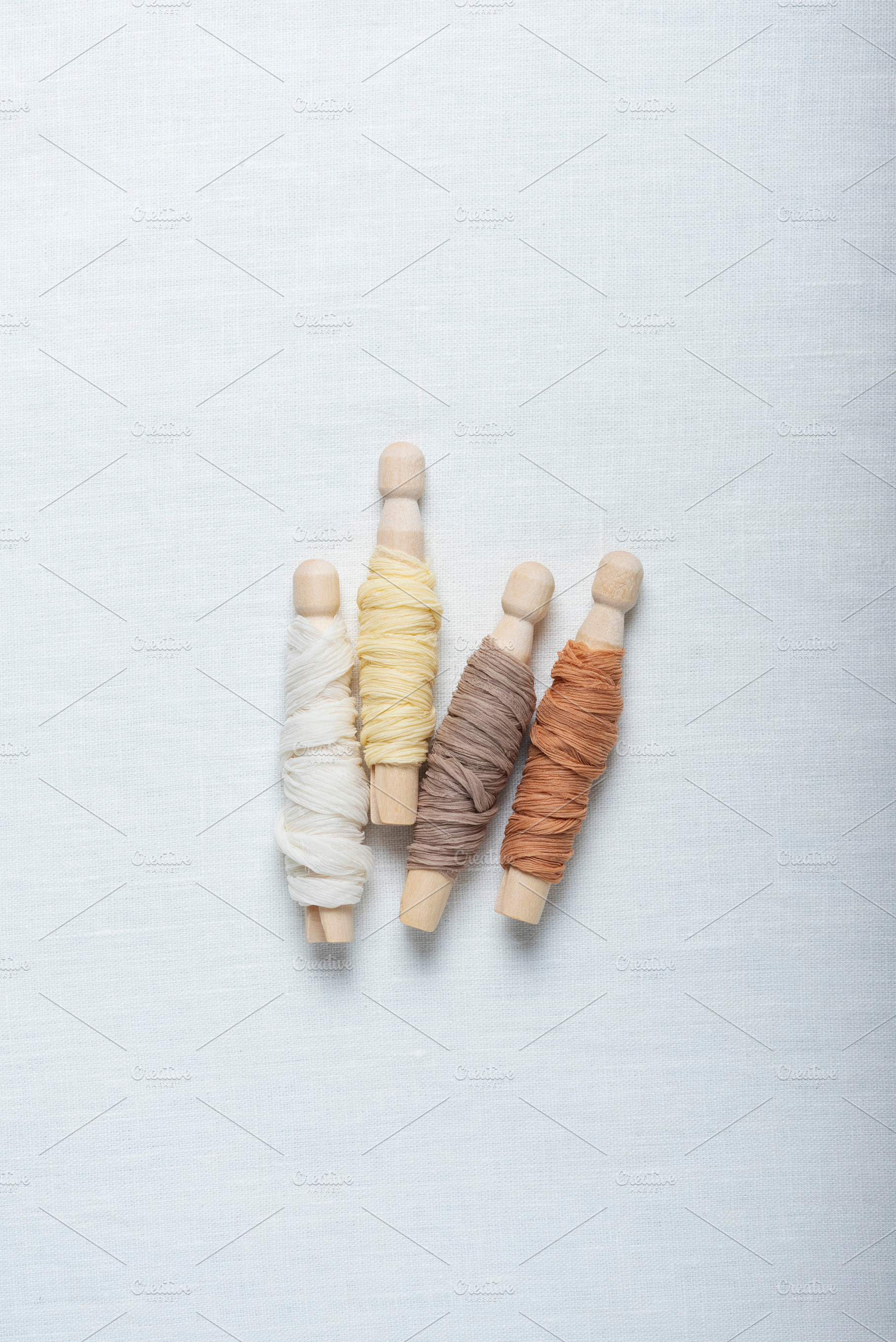 Concept of handmade silk ribbons, a Beauty & Fashion Photo by oxana.denezhkina