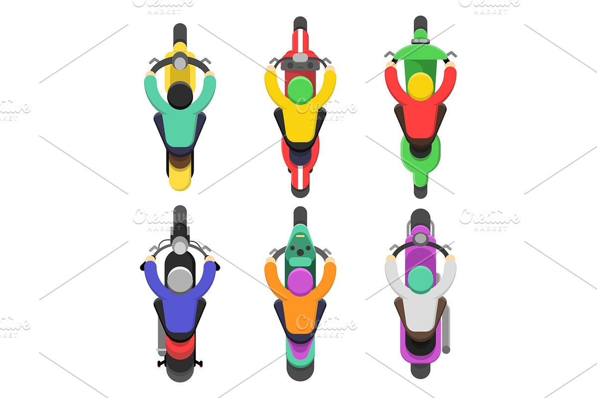 Motorcycle top view. Topping of, a Background Graphic by Onyx