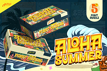 Aloha Summer Font Bundle
