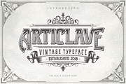 Articlave, a Font by Telllu & Friends (Thumbnail 1 of 18)