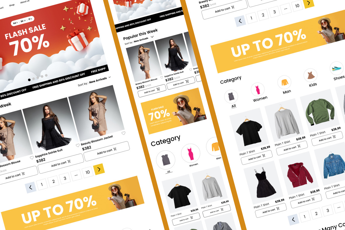 Urban - Fashion Landing Page, a Landing Page Template by twinstd (Photo 3 of 5)