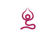 20 Logo Yoga Templates Bundle, a Branding & Logo Template by Friendesigns (Thumbnail 3 of 21)