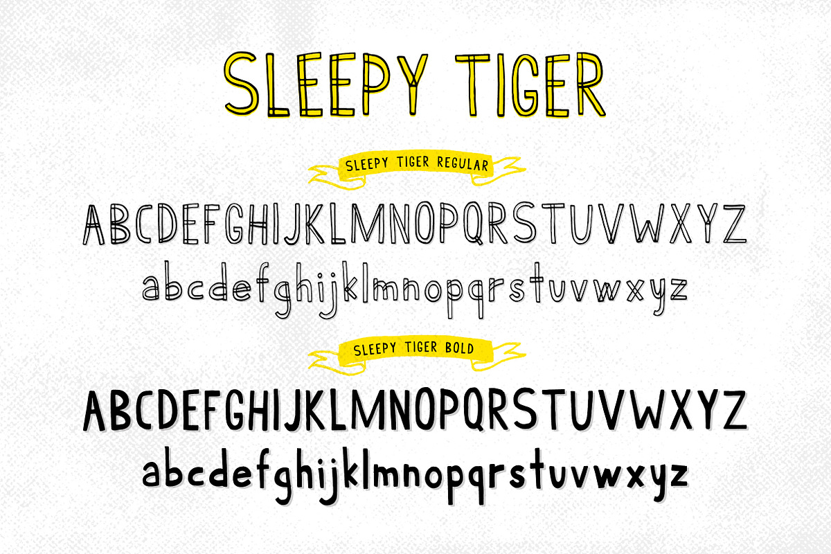 Sleepy Tiger - Font Duo preview 5