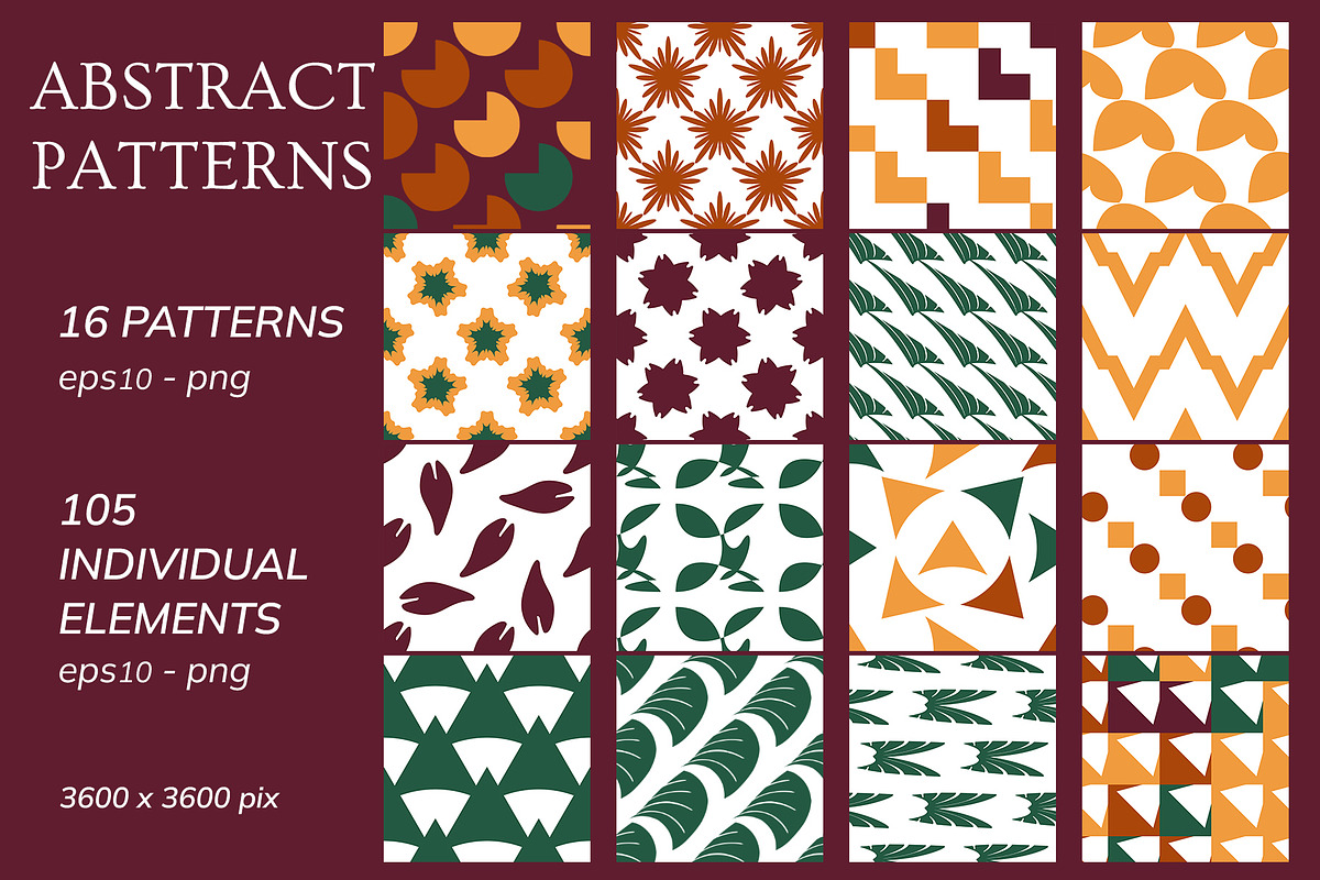 Abstract geometric shape - pattern, a Pattern Graphic by Pachel (Photo 1 of 8)
