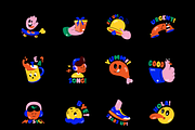 Animated Social Media Stickers, an Icon by Vectors Market (Thumbnail 5 of 7)