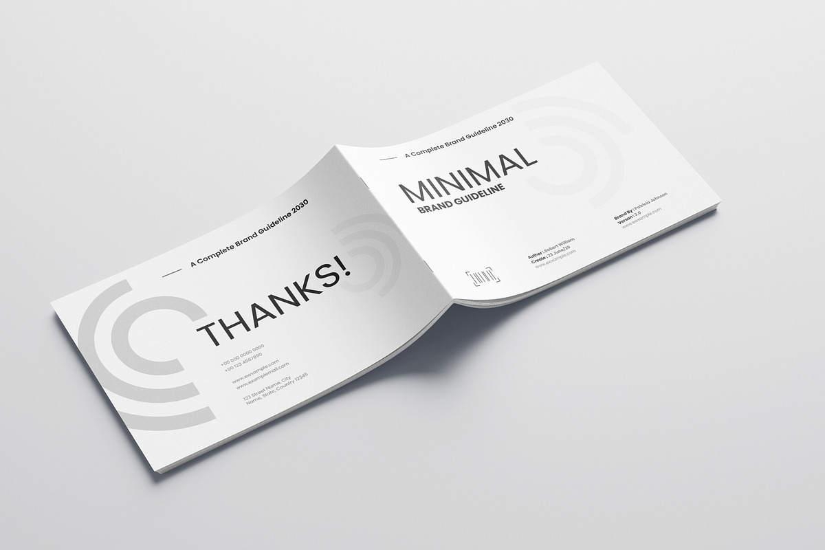 Brand Guidelines | Canva & word, a Brochure Template by HiveArts (Photo 13 of 13)