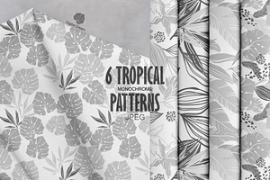 TROPICAL PATTEPNS & TEMPLATES