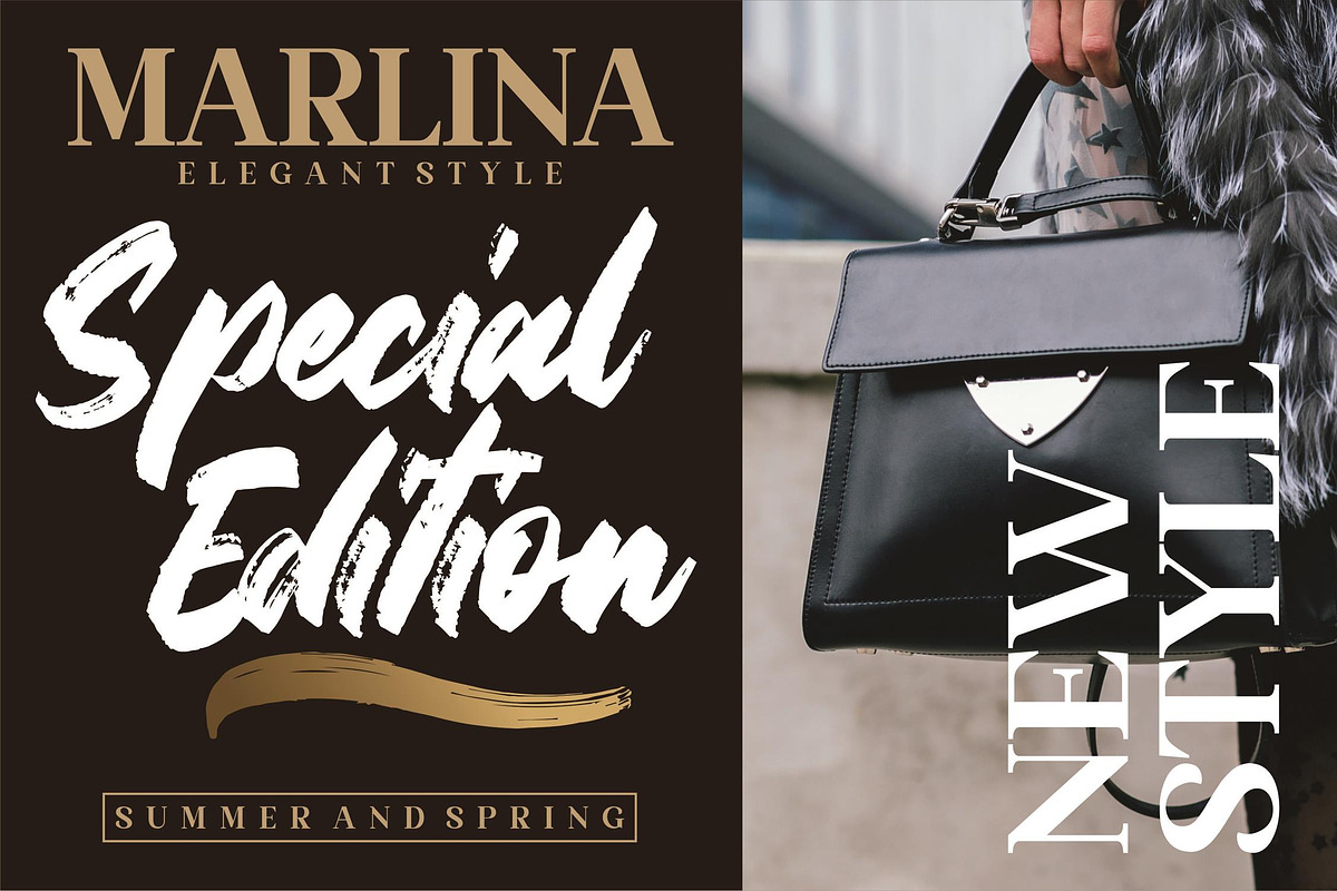 Gabuters Brush Font LS, a Font by GranzCreative (Photo 6 of 29)
