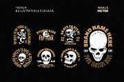 Skull Vector Set, an Illustration by Juru Rancang Graphic (Thumbnail 4 of 5)