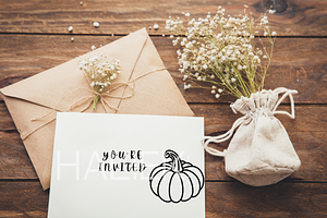 Fall Doodle SVG Illustrations