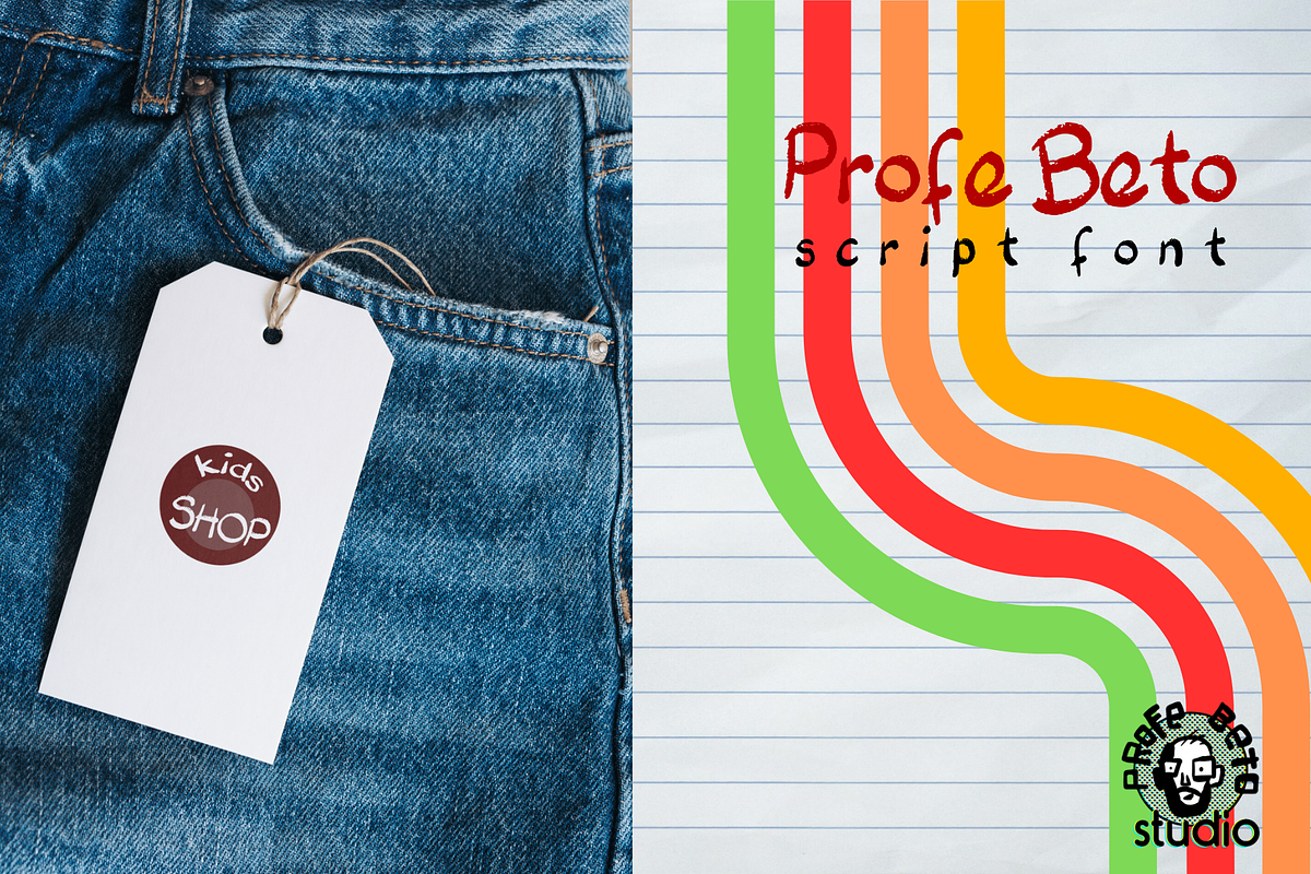 Profebeto Script Font, a Handwritten Font by El Profe Beto Studio (Photo 4 of 7)